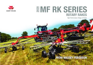 Rotacijske grablje Massey Ferguson RK391 DN
