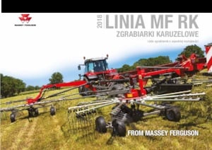 Rotacijske grablje Massey Ferguson RK672 SD-TRC