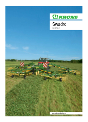 Rotacijske grablje Krone Swadro 800/26