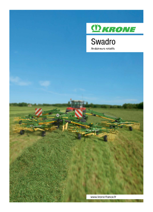 Rotacijske grablje Krone Swadro 800/26