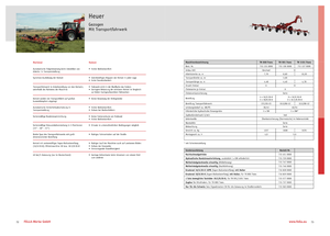 Rotacijske grablje Fella TH 1101 Trans
