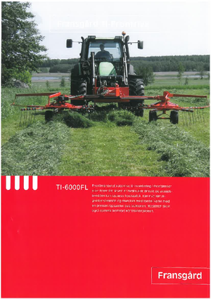 Rotacijske grablje Fransgard TI 6000 FL