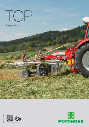 Rotacijske grablje Pöttinger Top 702 C