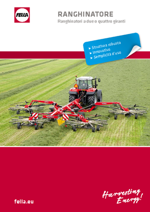 Rotacijske grablje Fella TS 880