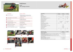 Rotacijske grablje Fella TS 456 DN
