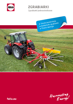 Rotacijske grablje Fella TS 456 DN