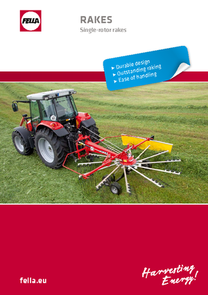 Rotacijske grablje Fella TS 456 T