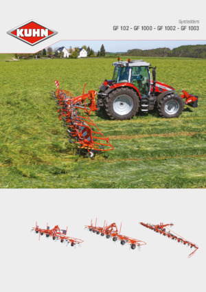 Rotacioni prevrtači Kuhn GF 8700