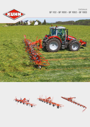 Rotacioni prevrtači Kuhn GF 8700