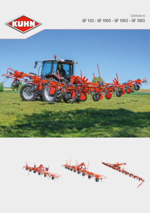 Rotacioni prevrtači Kuhn GF 872