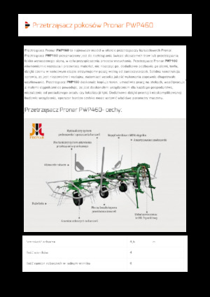 Rotacioni prevrtači Pronar PWP 460