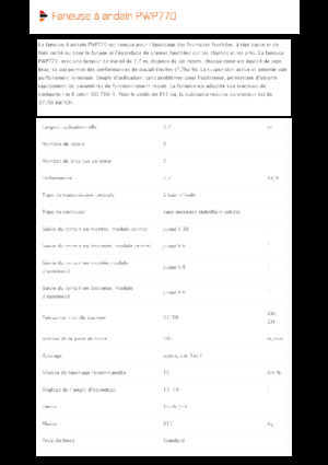 Rotacioni prevrtači Pronar PWP 770