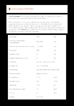 Rotacioni prevrtači Pronar PWP 900