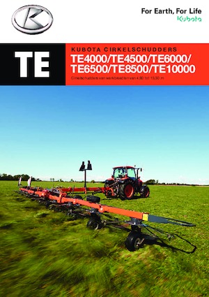 Rotacioni prevrtači Kubota TE6576
