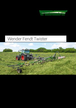 Rotacioni prevrtači Fendt Twister 11010 DN
