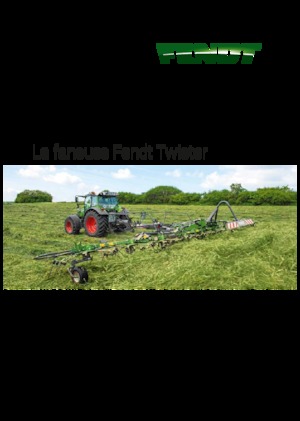 Rotacioni prevrtači Fendt Twister 11010 DN