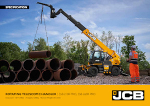 Rotirajući teleskopski utovarivači JCB 558-260R PRO