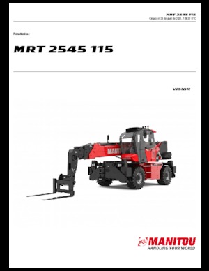 Rotirajući teleskopski utovarivači Manitou MRT 2545-400 115 D