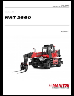 Rotirajući teleskopski utovarivači Manitou MRT 2660-360 160 Y