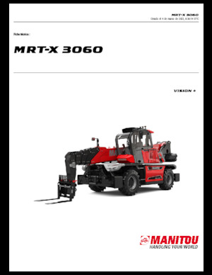 Rotirajući teleskopski utovarivači Manitou MRT-X 3060