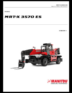 Rotirajući teleskopski utovarivači Manitou MRT-X 3570 ES