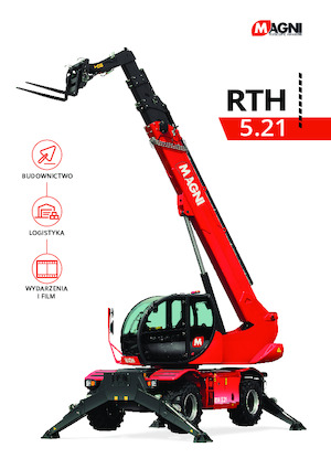Rotirajući teleskopski utovarivači MAGNI RTH 5.21