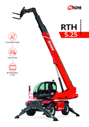 Rotirajući teleskopski utovarivači MAGNI RTH 5.25