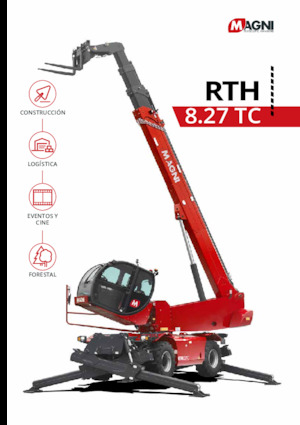 Rotirajući teleskopski utovarivači MAGNI RTH 8.27 TC