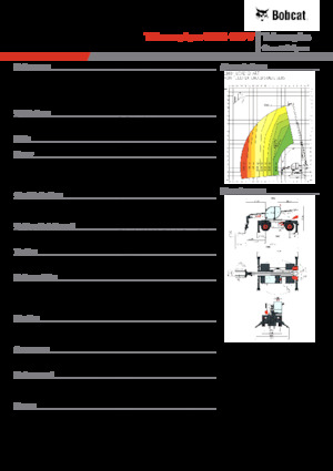 Rotirajući teleskopski utovarivači Bobcat TR50.180