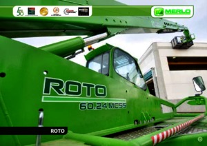 Rotirajući teleskopski utovarivači Merlo Roto 40.26 MCSS