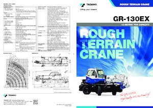 Dizalice za neravne terene Tadano GR-130EX
