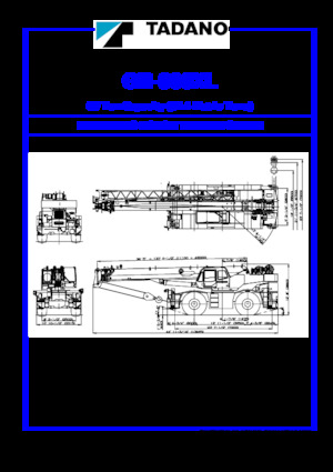 Dizalice za neravne terene Tadano GR-600XL