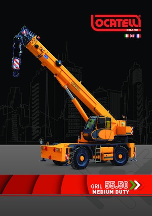 Dizalice za neravne terene Locatelli GRIL 55.50