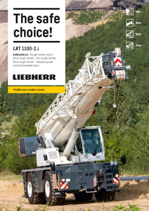 Dizalice za neravne terene Liebherr LRT 1100-2.1