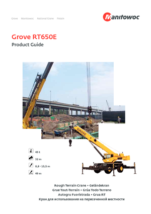 Dizalice za neravne terene Grove RT650E