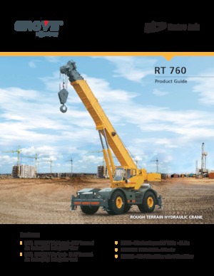 Dizalice za neravne terene Til RT 760