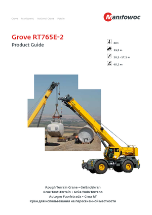 Dizalice za neravne terene Grove RT765E-2