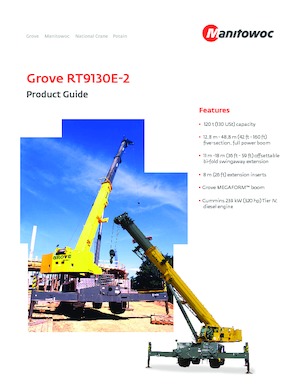 Dizalice za neravne terene Grove RT9130E-2