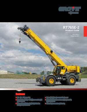 Dizalice za neravne terene Grove RT765E-2