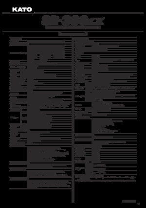 Dizalice za neravne terene Kato SR-300 LX