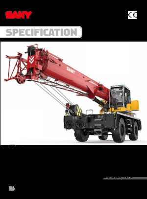 Dizalice za neravne terene Sany SRC300T