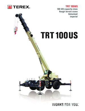 Dizalice za neravne terene TEREX CRANES TRT 100US