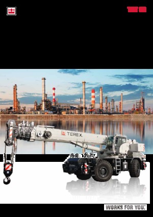 Dizalice za neravne terene TEREX CRANES TRT 80