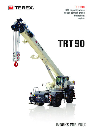 Dizalice za neravne terene TEREX CRANES TRT 90