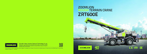 Dizalice za neravne terene Zoomlion ZRT600E