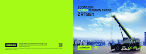Dizalice za neravne terene Zoomlion ZRT851E