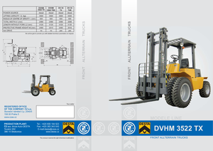 Viličari za neravne terene Desta DVHM 3522 TX