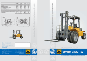 Viličari za neravne terene Desta DVHM 3522 TX