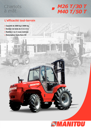 Viličari za neravne terene Manitou M 50.4