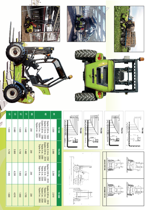 Viličari za neravne terene Agrimac TH 160